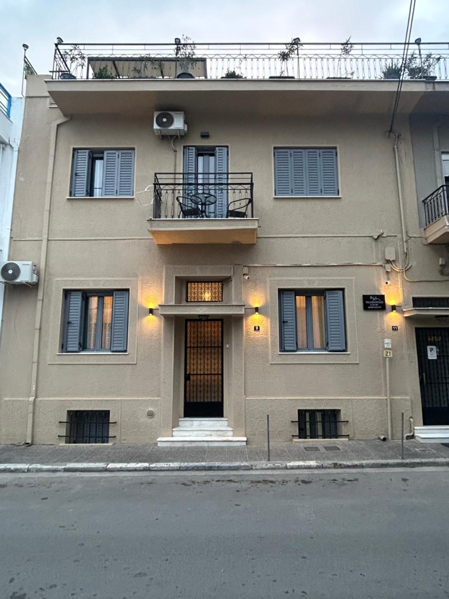 Technopolis Luxury Apartments Atenas Exterior foto